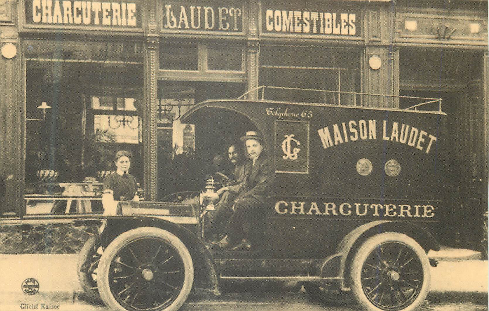 REPRO Camion Maison Laudet Charcuterie Automobile